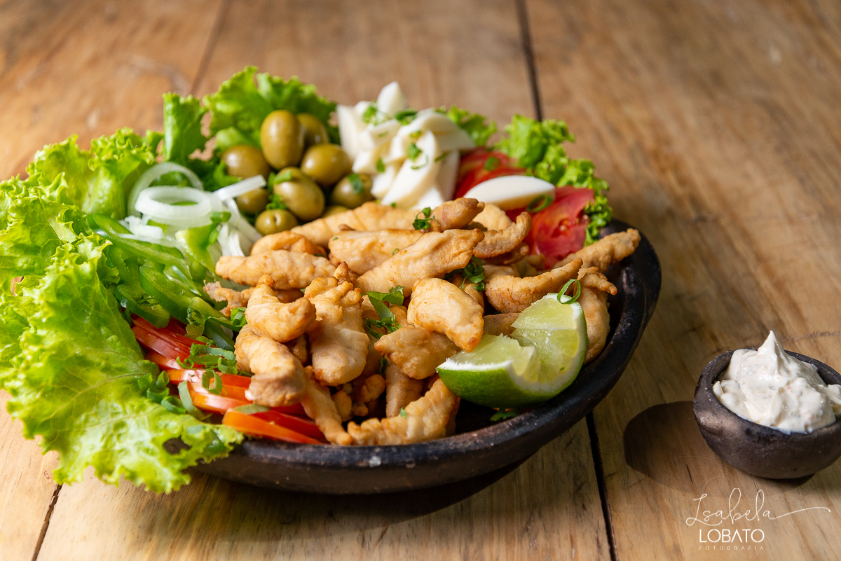 Batista Bar e Restaurarnte Frutos do Mar_Tilápia_salada _De Bar em Bar