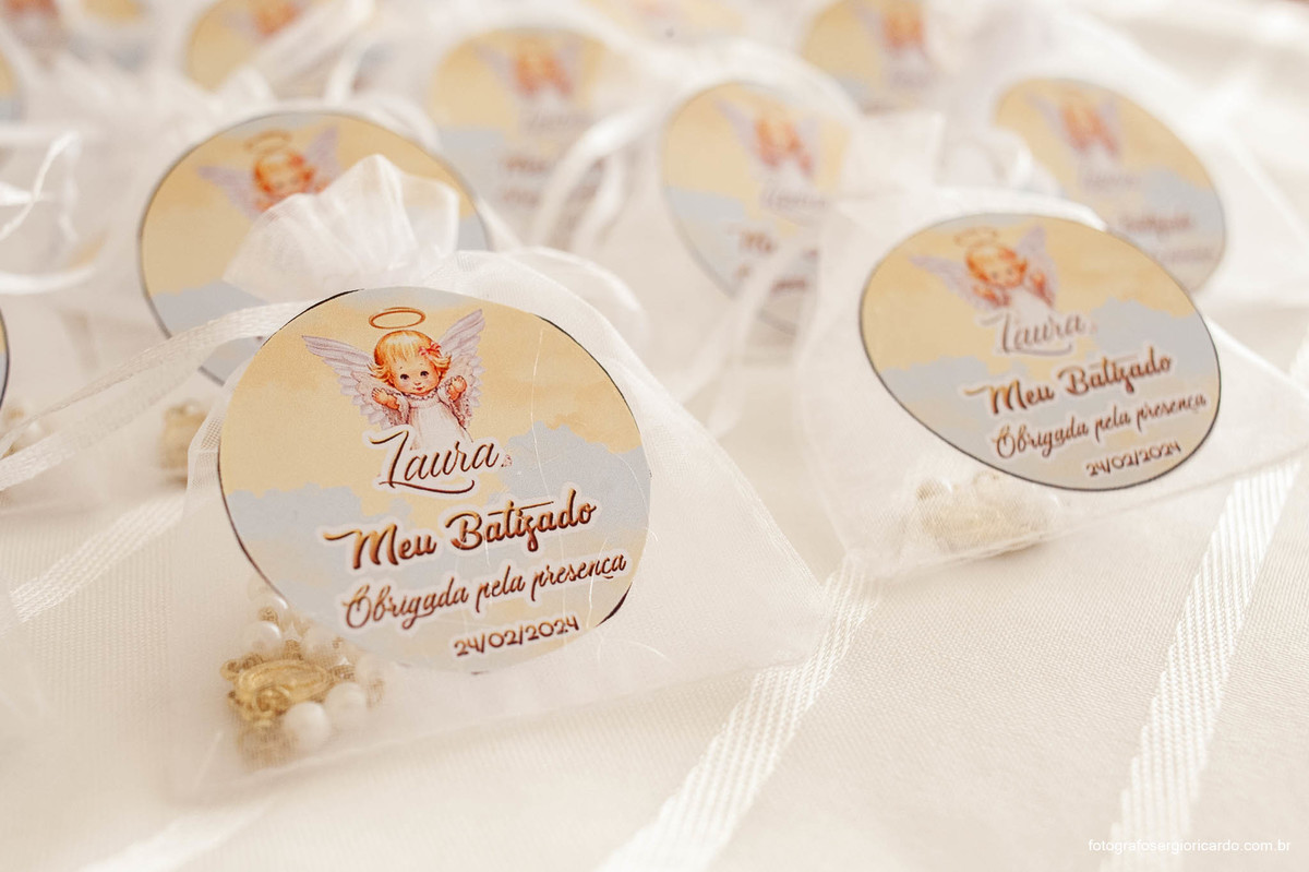Foto da decoração de batizado