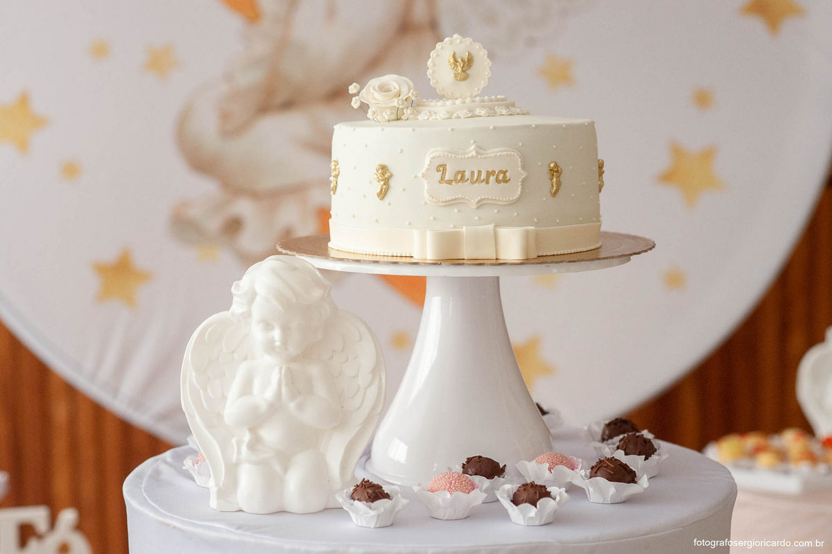 Foto da decoração de batizado