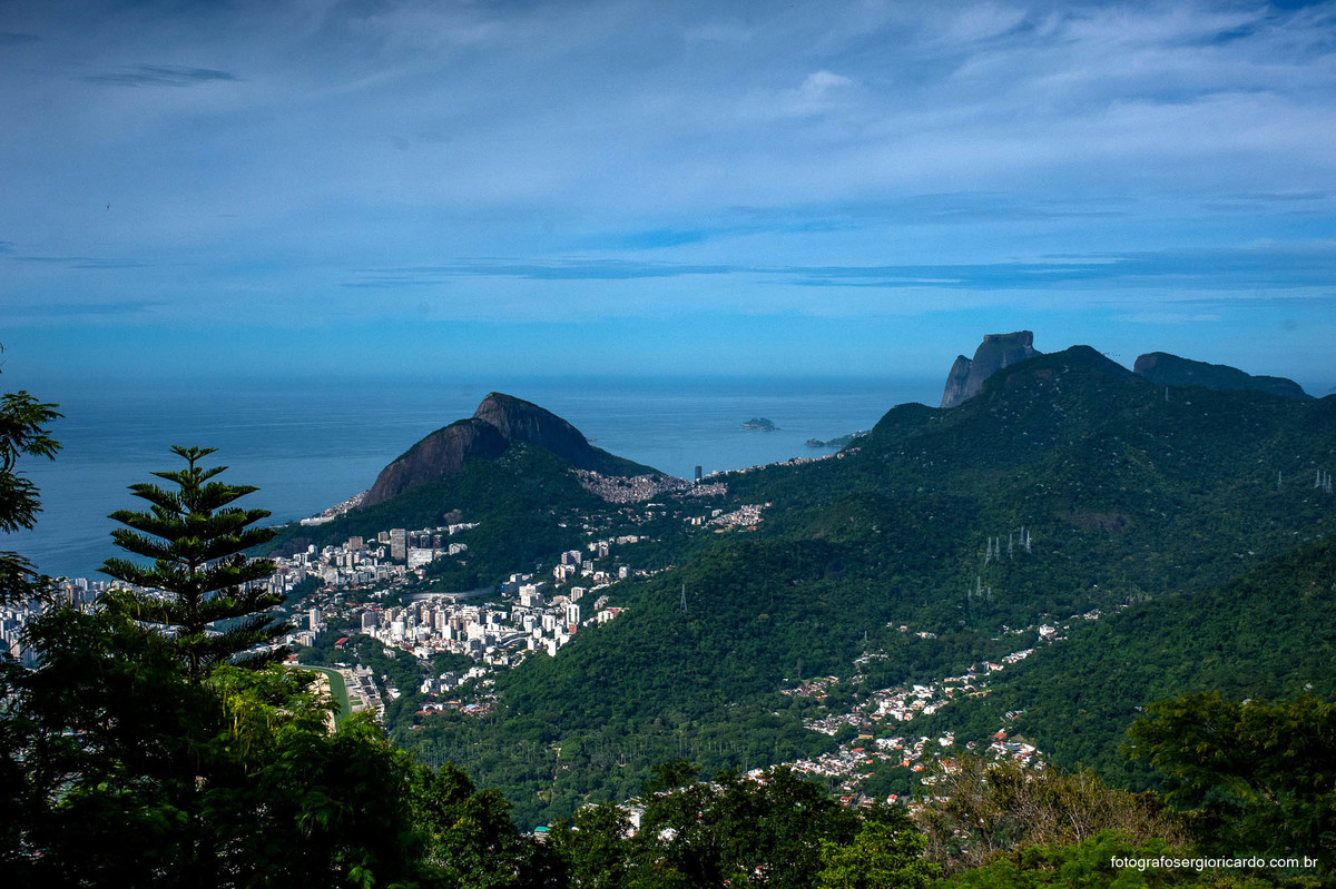 Imagem da vista do Cristo Redentor no Rio de Janeiro