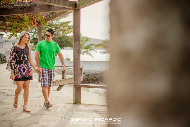 Ensaio pré-casamento Flávia e Igor na Orla Bardot em Búzios Rio de janeiro