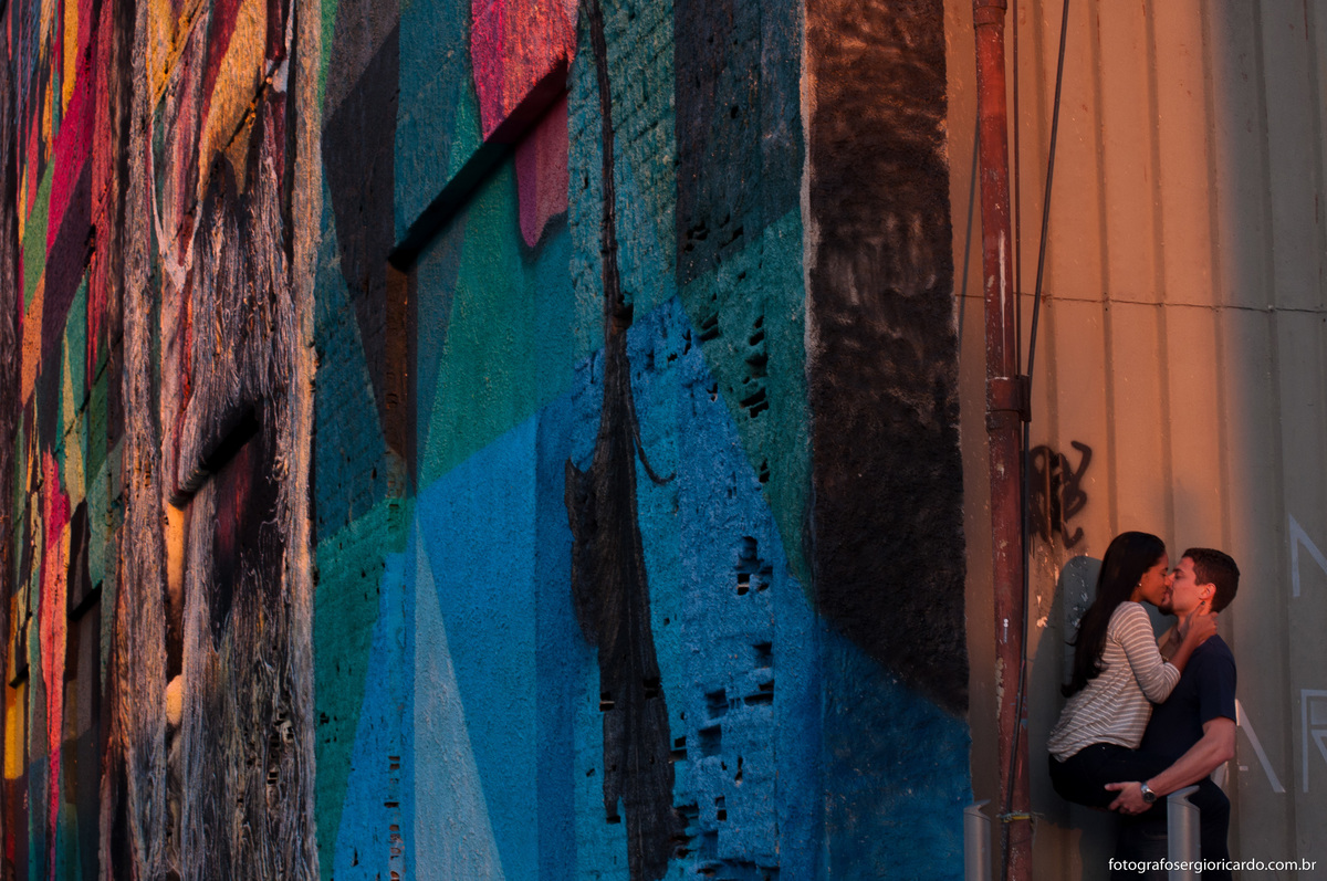 fotografia mural kobra casal de namorados rio de janeiro boulevard olímpico