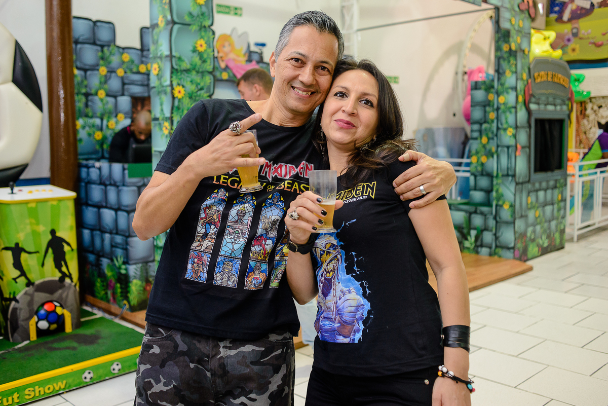 photography party kids theme iron maiden portrait parents