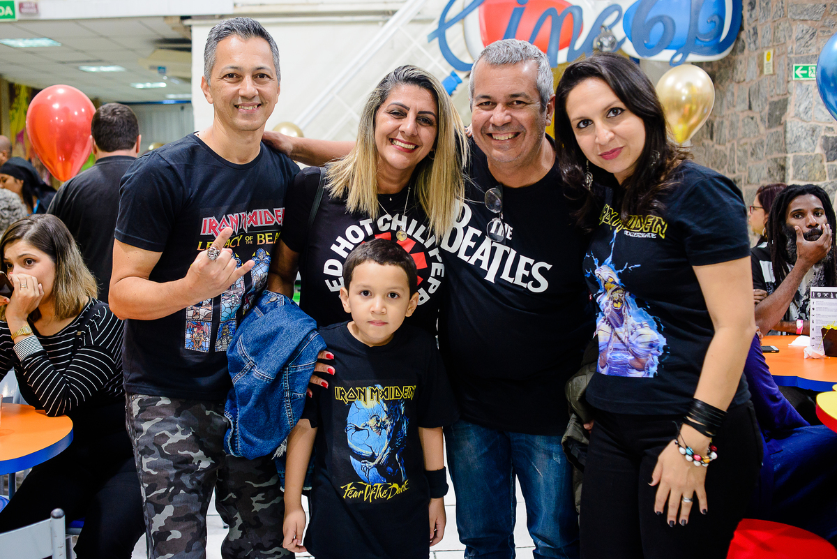 photography kids party iron maiden theme portrait guests