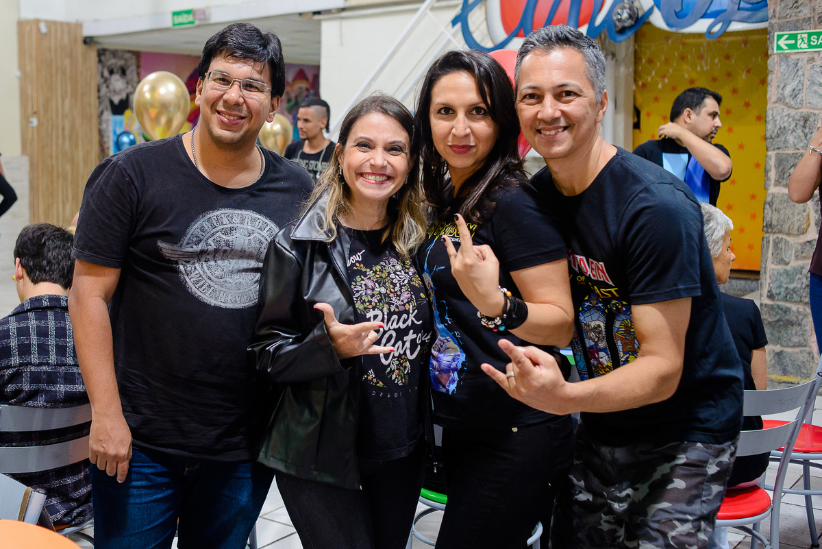 photography kids party iron maiden theme portrait guests