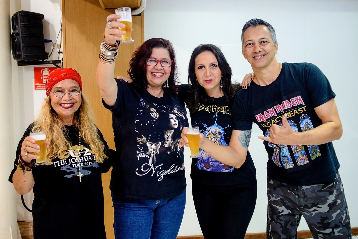 photography kids party iron maiden theme portrait guests