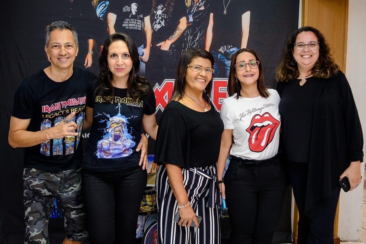 photography kids party iron maiden theme portrait guests