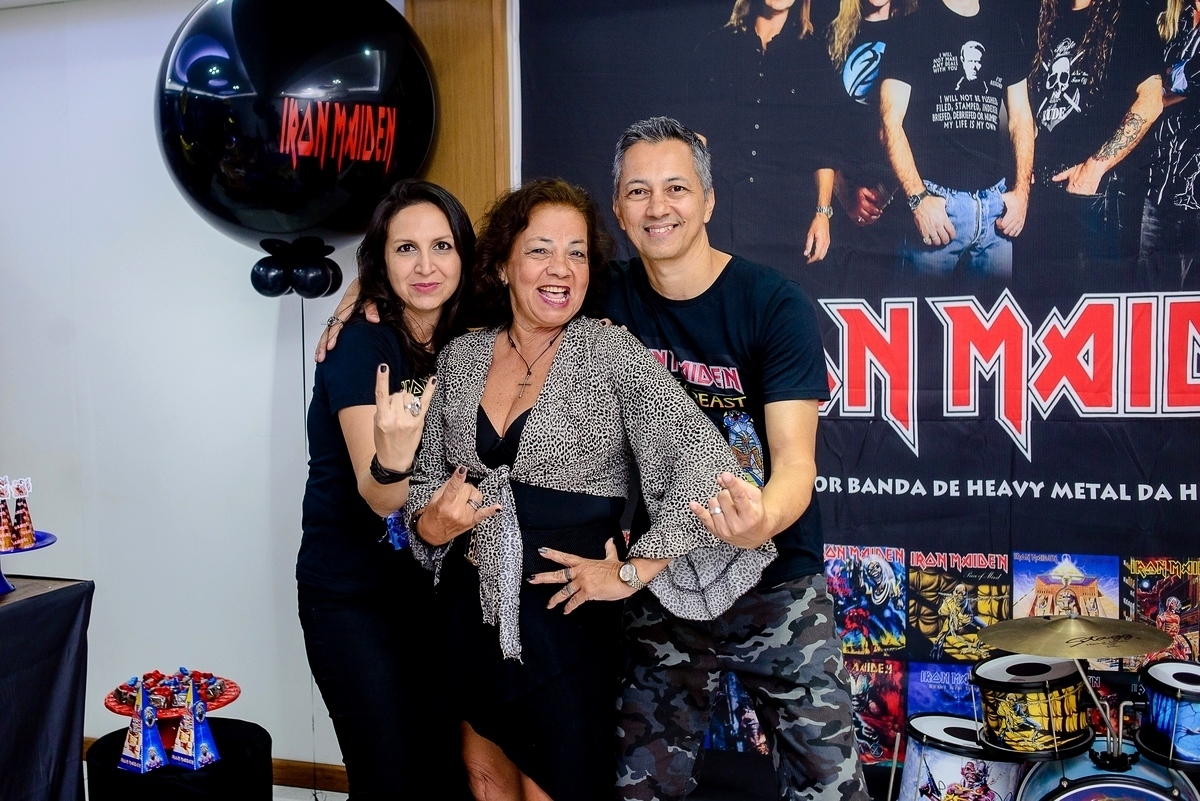 photography kids party iron maiden theme portrait guests