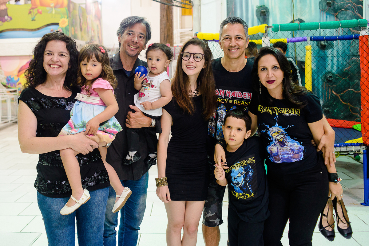 photography kids party iron maiden theme portrait guests