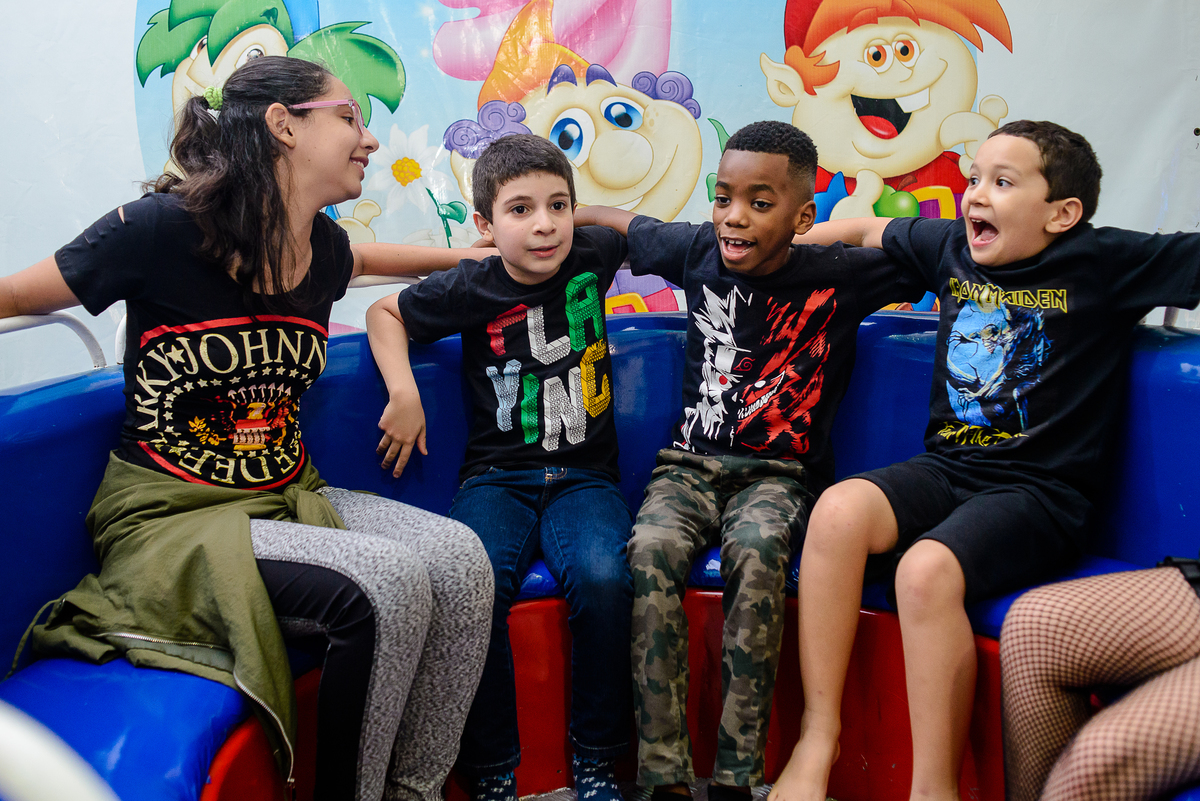photography kids party theme iron maiden kids playing