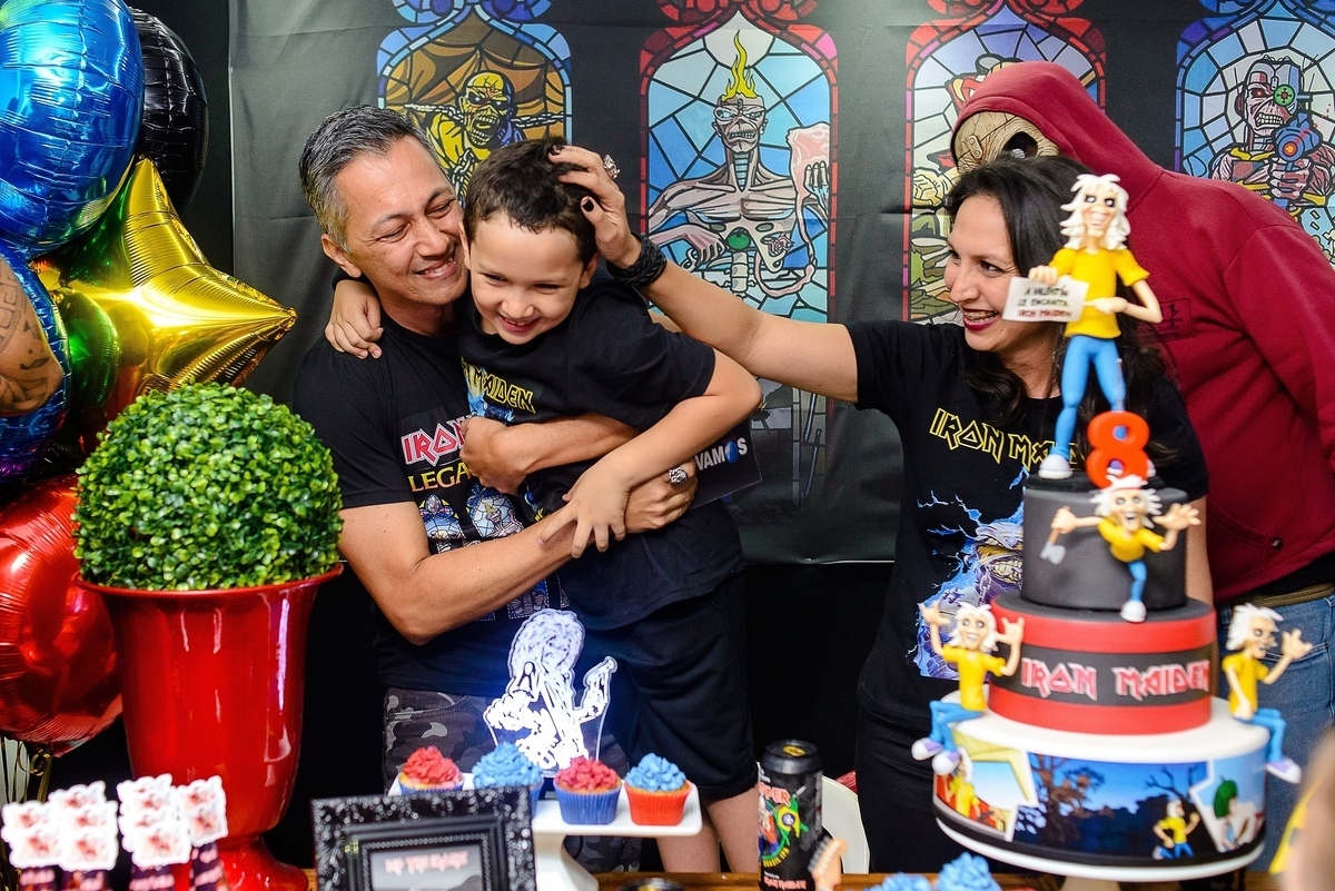 iron maiden kids party photography eddie the head congratulations