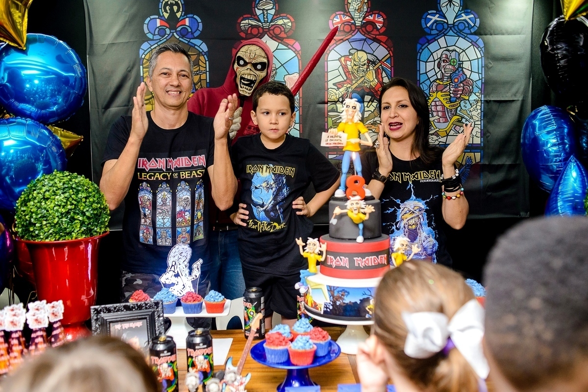 iron maiden kids party photography eddie the head congratulations