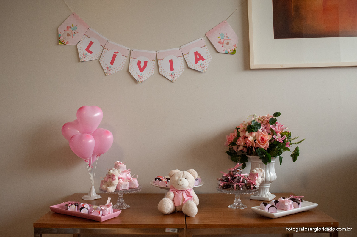 Decoração do quarto para a chegada da filha na Perinatal Barra no Rio de Janeiro