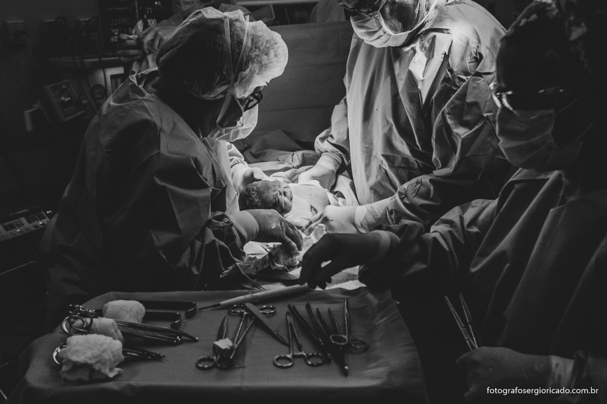 Fotografia de parto na Perinatal da Barra no Rio de Janeiro