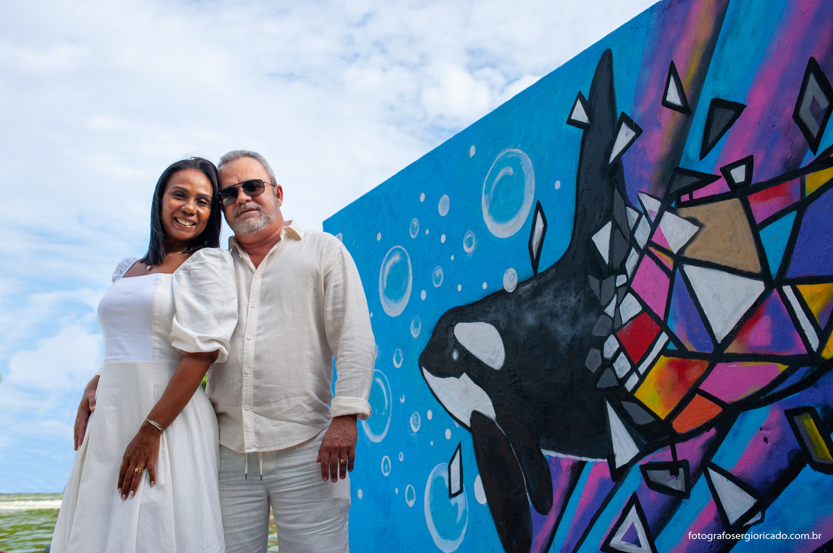 Fotografia de ensaio de casal no Rutz Bar & Restaurante na Ilha da Gigóia na Barra da Tijuca no Rio de Janeiro