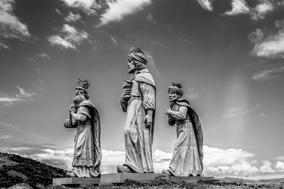 imagem dos Reis Magos em Angra dos Reis na região da costa verde no Rio de Janeiro