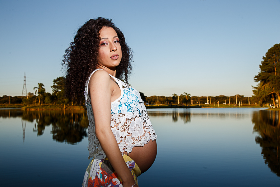 Ensaio Gestante - Juliana Borges - Curitiba/Pr.