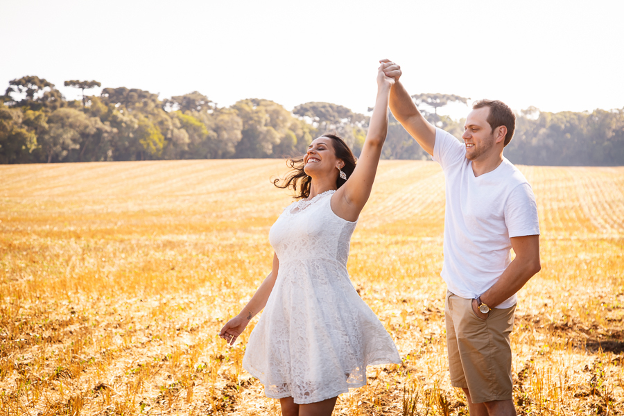 Ensaio de Casal - Pré Wedding - Curitiba - Araucária