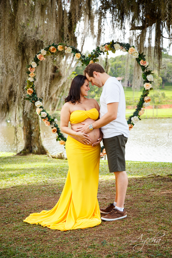 Chácara Ienkot - Ensaio Gestante Curitiba - Look Gestante