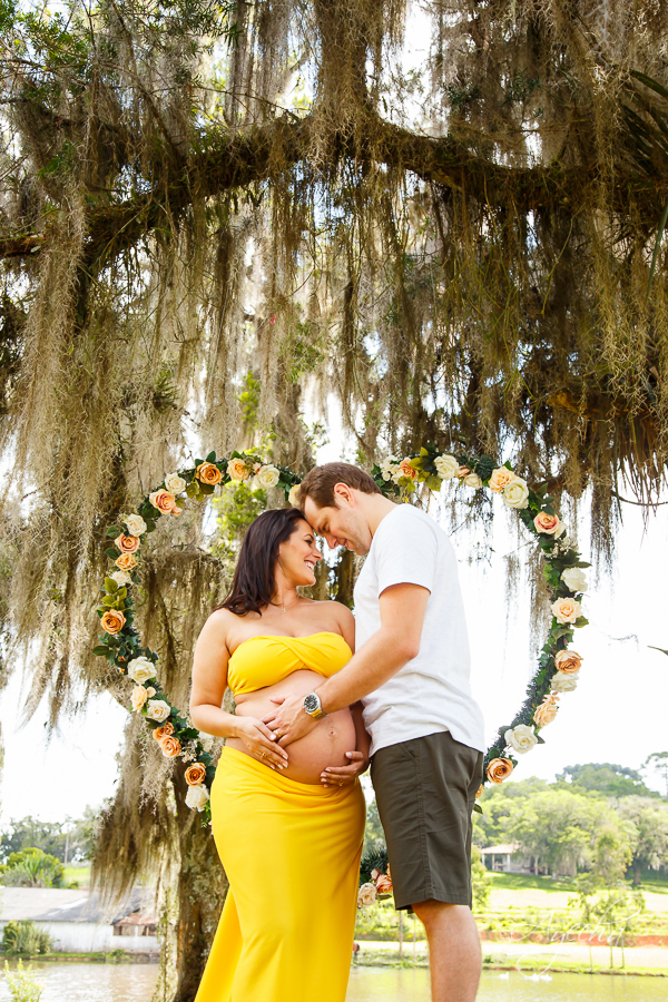 Chácara Ienkot - Ensaio Gestante Curitiba - Look Gestante