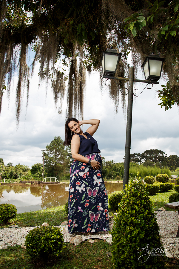 Chácara Ienkot - Ensaio Gestante Curitiba - Look Gestante