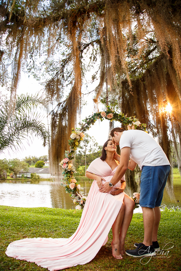 Chácara Ienkot - Ensaio Gestante Curitiba - Look Gestante