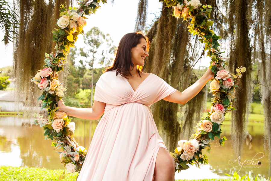 Chácara Ienkot - Ensaio Gestante Curitiba - Look Gestante