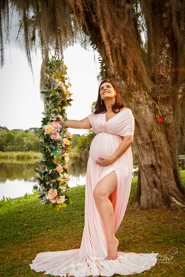 Chácara Ienkot - Ensaio Gestante Curitiba - Look Gestante