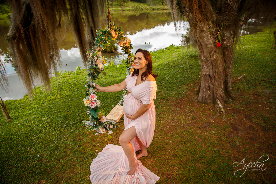 Chácara Ienkot - Ensaio Gestante Curitiba - Look Gestante