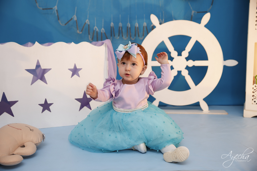 Decoração sereia; fundo do mar, aniversário infantil, aniversario de um ano, deborah ayecha fotografia, fotografia infantil curitiba
