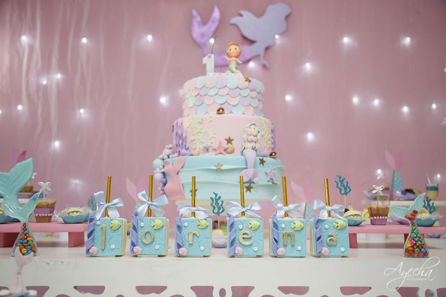 Decoração sereia; fundo do mar, aniversário infantil, aniversario de um ano, deborah ayecha fotografia, fotografia infantil curitiba