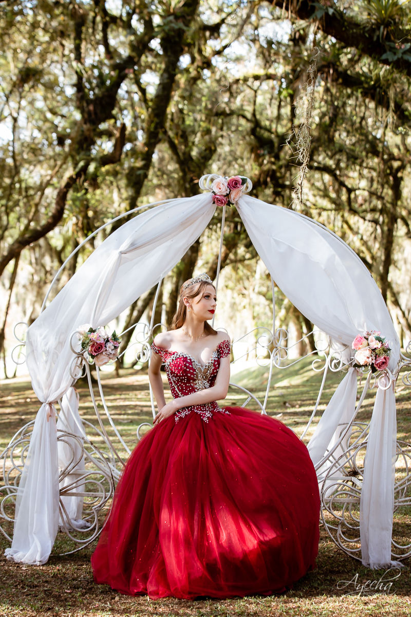 Ensaio de 15 anos; 15 anos Curitiba; Debutante; Chácara ensaio fotográfico Curitiba; Fotografa Piraquara; Vestidos debutante Curitiba; São José dos Pinhais; Quatro Barras; Pinhais; Ensaio Fotográfico; Book 15 anos; Debutar; Festa de Debutante;