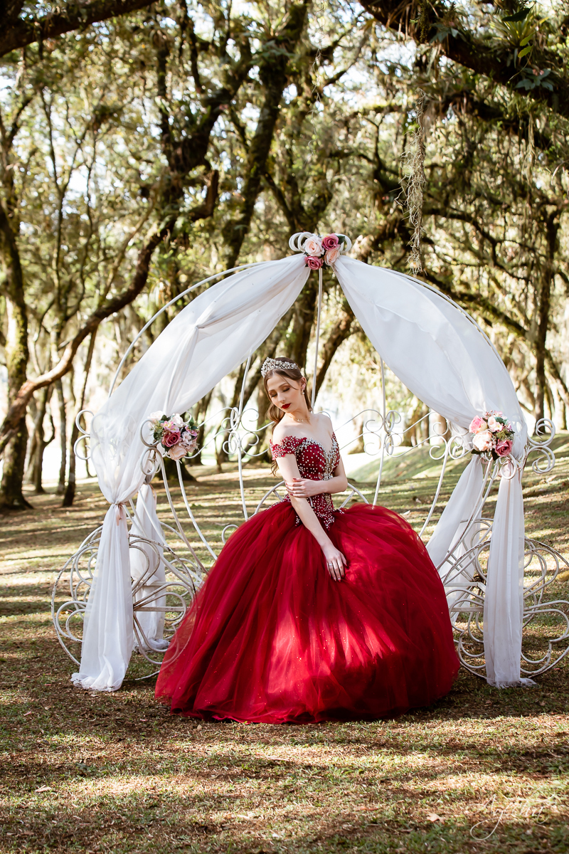 Ensaio de 15 anos; 15 anos Curitiba; Debutante; Chácara ensaio fotográfico Curitiba; Fotografa Piraquara; Vestidos debutante Curitiba; São José dos Pinhais; Quatro Barras; Pinhais; Ensaio Fotográfico; Book 15 anos; Debutar; Festa de Debutante;