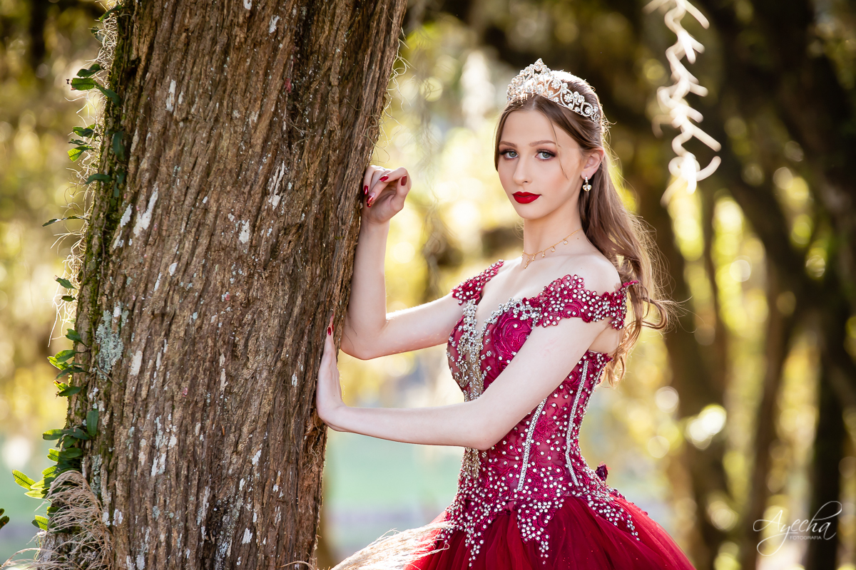 Ensaio de 15 anos; 15 anos Curitiba; Debutante; Chácara ensaio fotográfico Curitiba; Fotografa Piraquara; Vestidos debutante Curitiba; São José dos Pinhais; Quatro Barras; Pinhais; Ensaio Fotográfico; Book 15 anos; Debutar; Festa de Debutante;