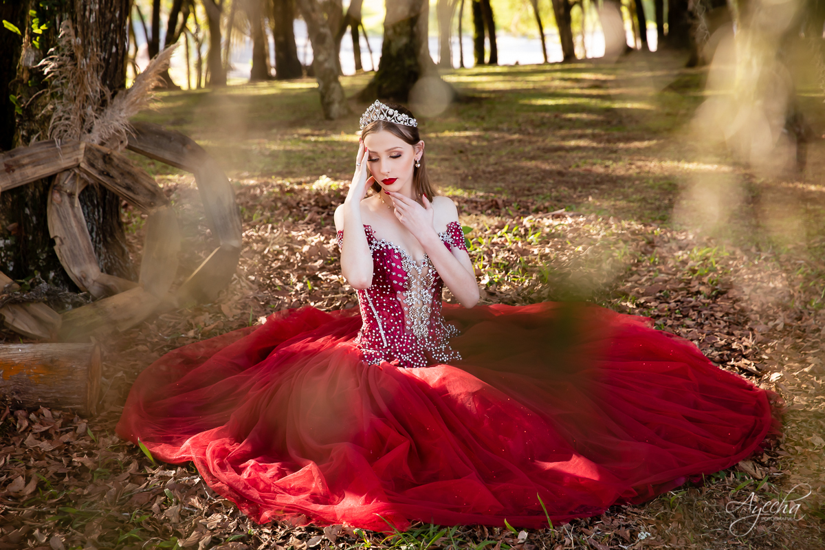 Ensaio de 15 anos; 15 anos Curitiba; Debutante; Chácara ensaio fotográfico Curitiba; Fotografa Piraquara; Vestidos debutante Curitiba; São José dos Pinhais; Quatro Barras; Pinhais; Ensaio Fotográfico; Book 15 anos; Debutar; Festa de Debutante;