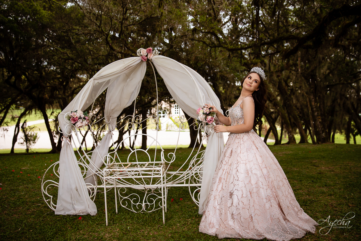 Ensaio 15 anos; Debutantes Curitiba; Ensaio no campo; chácara ienkot; Fotografa Piraquara; Ensaio romântico; Inspiração de 15 anos; Fotografa de debutantes Curitiba; Ensaio externo; Ensaios Curitiba; Carruagem de princesa; Vestidos 15 anos; Meus 15 anos;