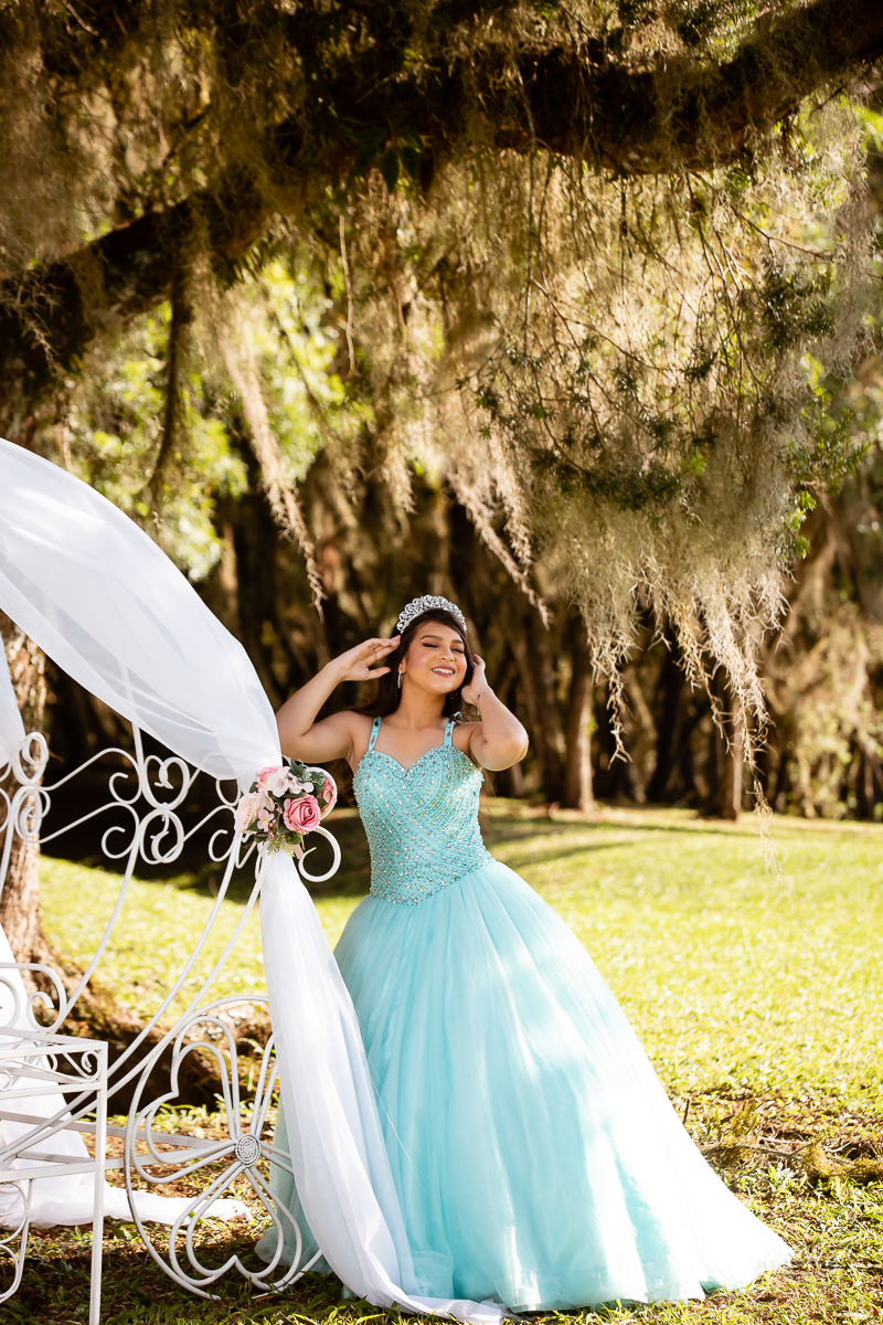 Ensaio 15 anos; Meus 15 anos; Fotografa Curitiba; Amanda Ienkot makeup; Chácara fotográfica em São José dos Pinhias; Fotógrafa de debutantes; Fotografa Piraquara; Ensaio carruagem 15 anos; Deborah Ayecha Fotógrafa; Vestido debutante; Cinderela Debutante;