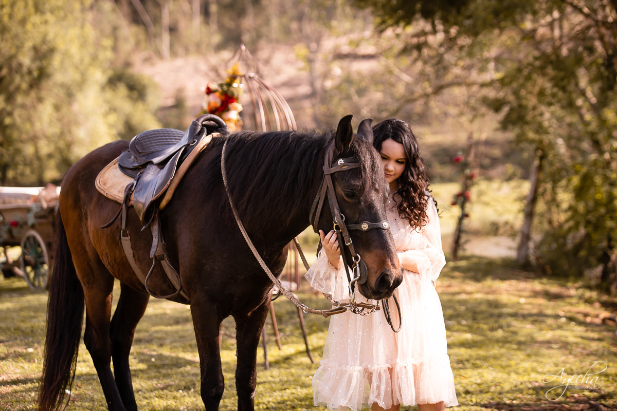Ensaio 15 anos; Meus 15 anos; Debutantes Curitiba; Fotografa de debutantes; Ensaio romântico 15 anos; Chácara Sentinela; Ensaio Colombo; Fotografa Piraquara; Debutantes; Inspirações 15 anos; Fotografa Colombo; Ensaio no campo; Ensaio com cavalos; 