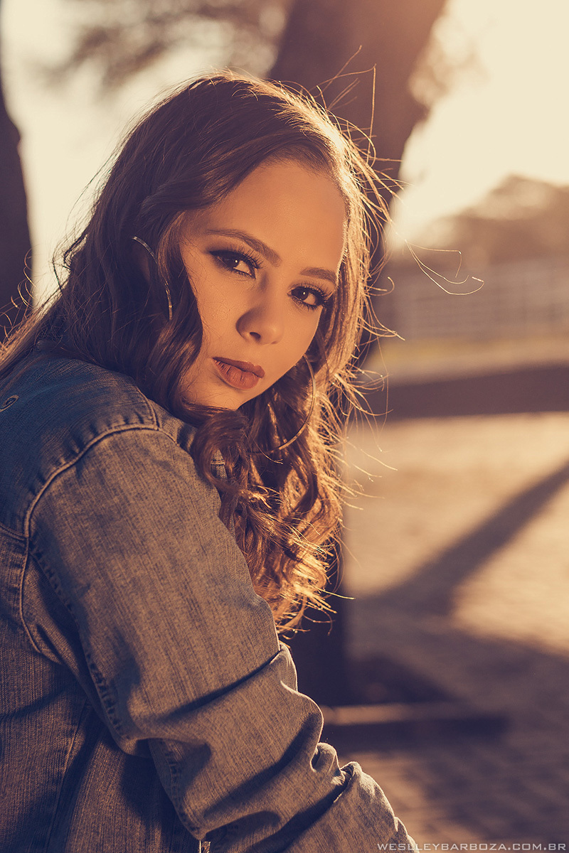 retrato feminino close