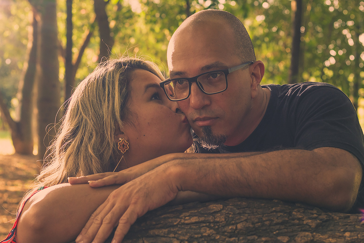 ensaio familia casal beijo