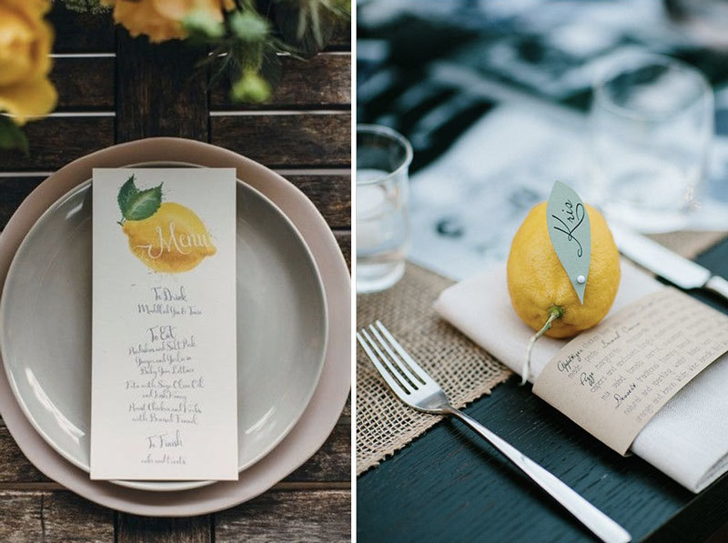 Imagem capa - Decoração de casamento com limões e laranjas por Douglas  e Elienay