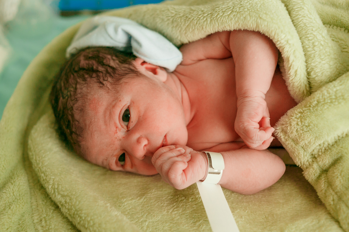 primeiros minutos de vida