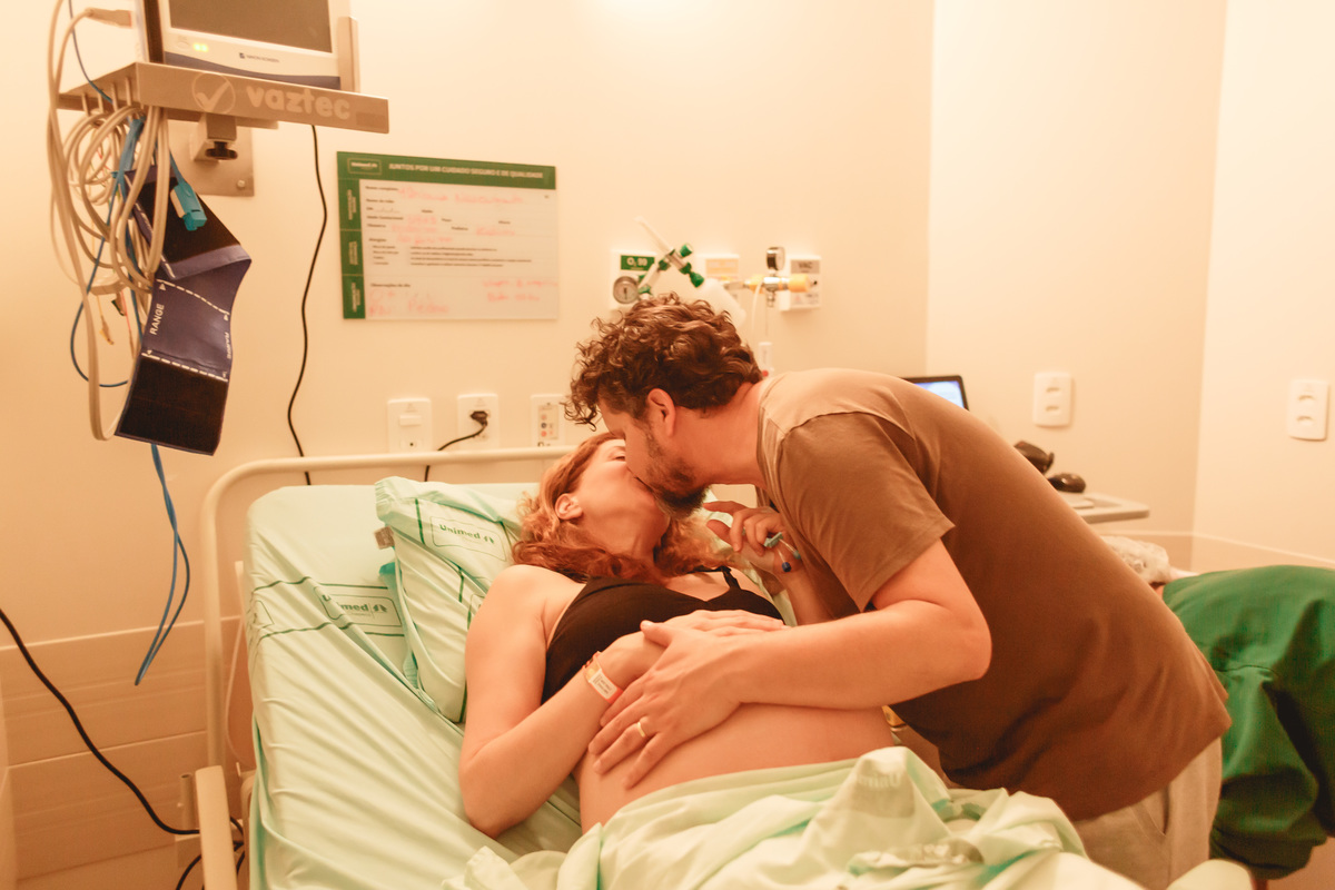 apoio a mulher durante o trabalho de parto