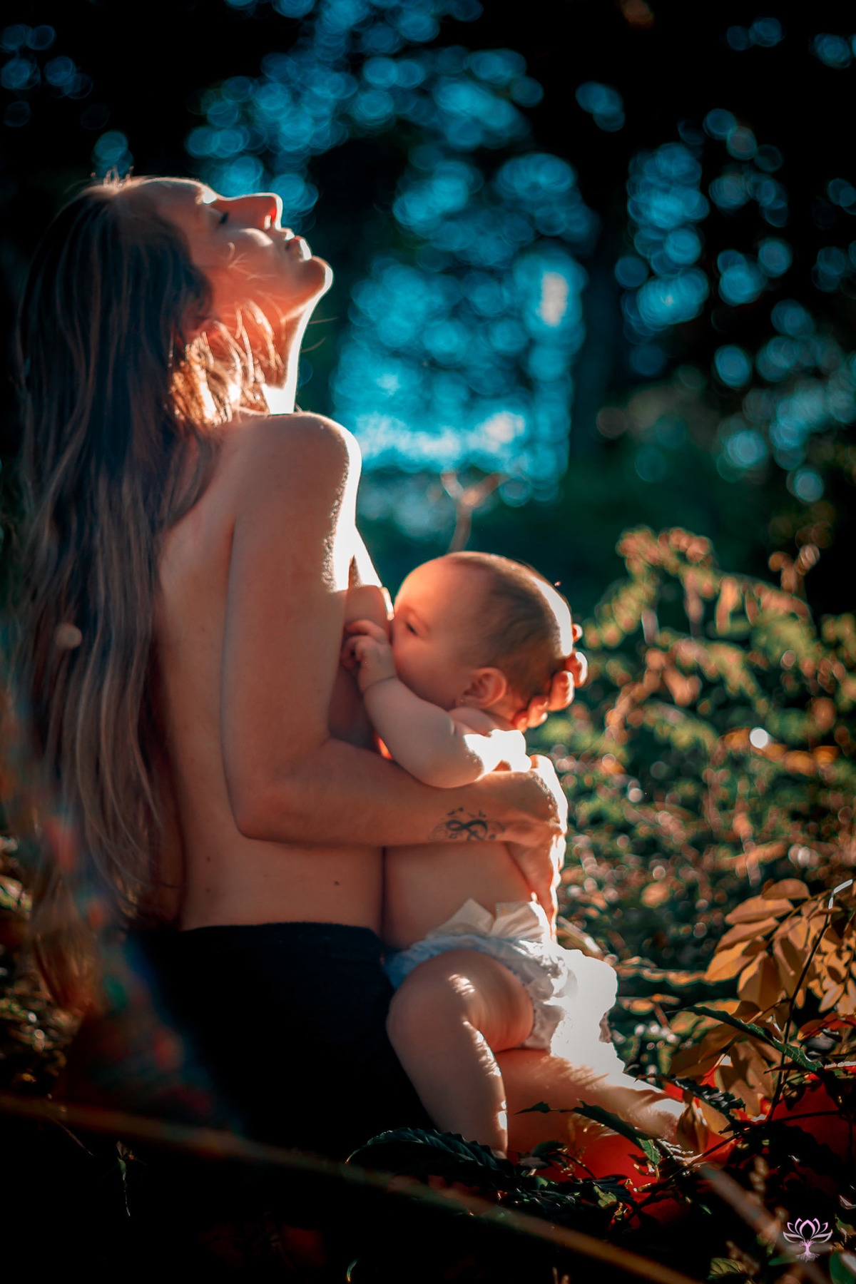 foto de amamentação