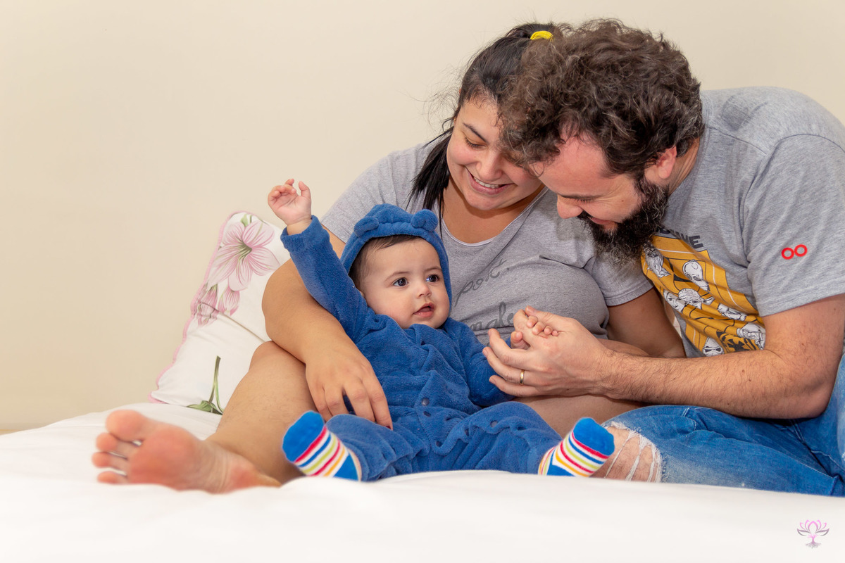 família em ensaio lifestyle