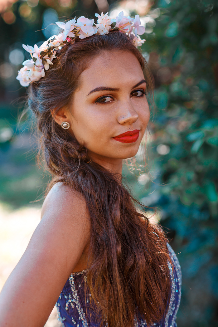 retrato de debutante