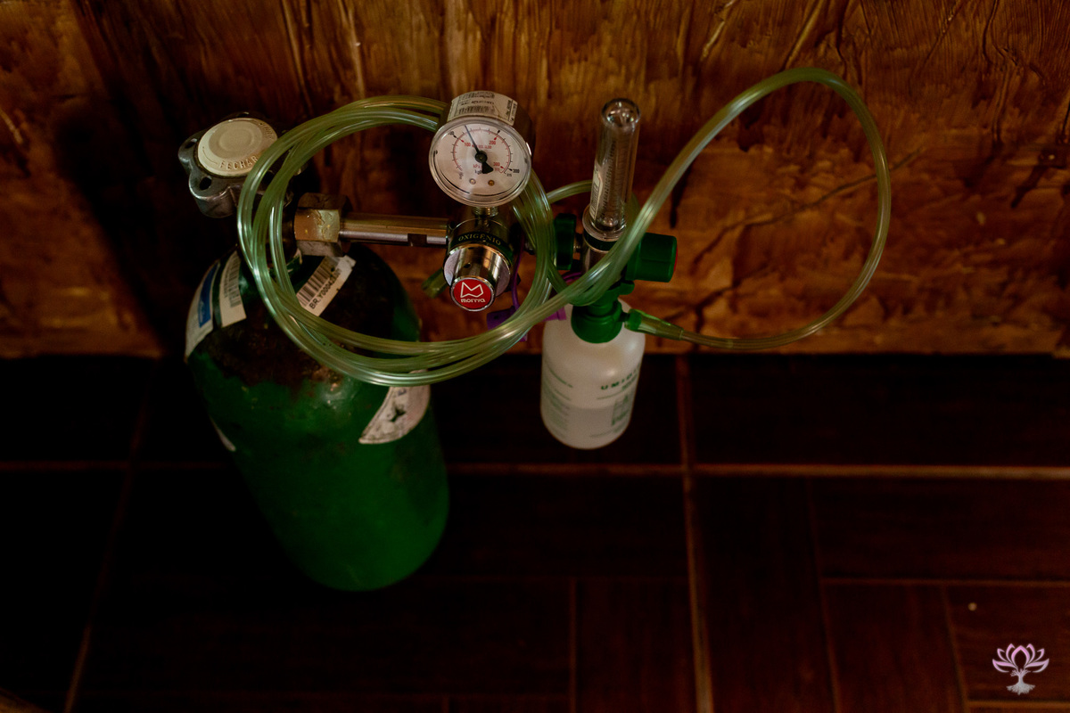 oxigênio disponível para usar no parto domiciliar