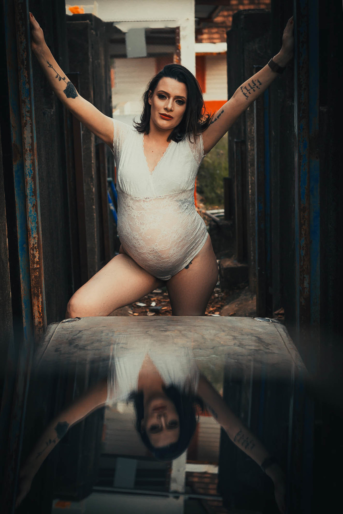 ensaio gestante sensual