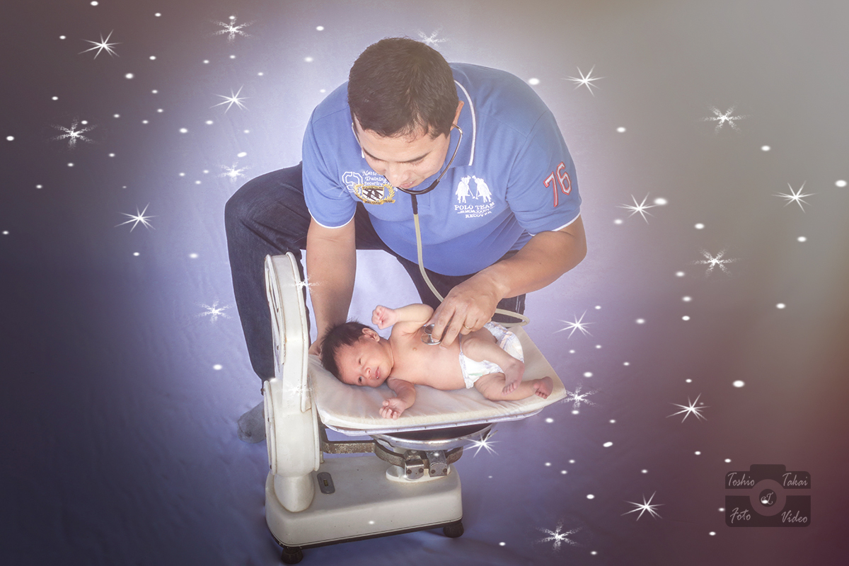 papai me examinando-