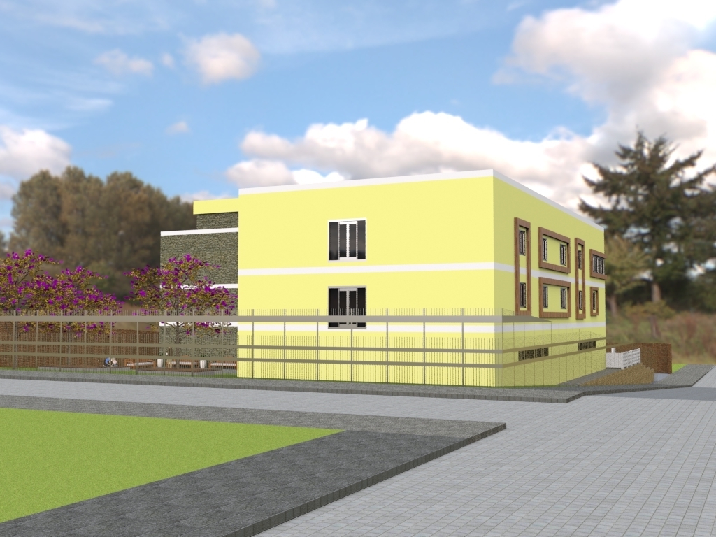 Perspectiva da esquina.